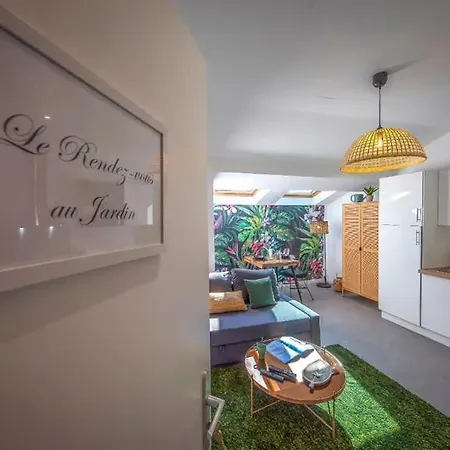 公寓 Le Rendezvous Au Jardin Des Grenoblois 格勒诺布尔